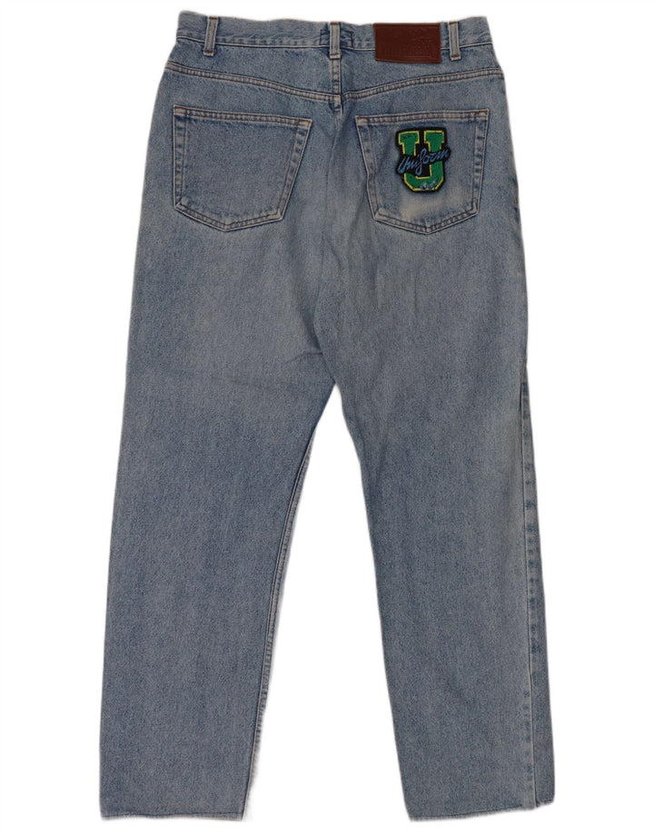 UNIFORM Mens Straight Jeans W32 L30 Blue