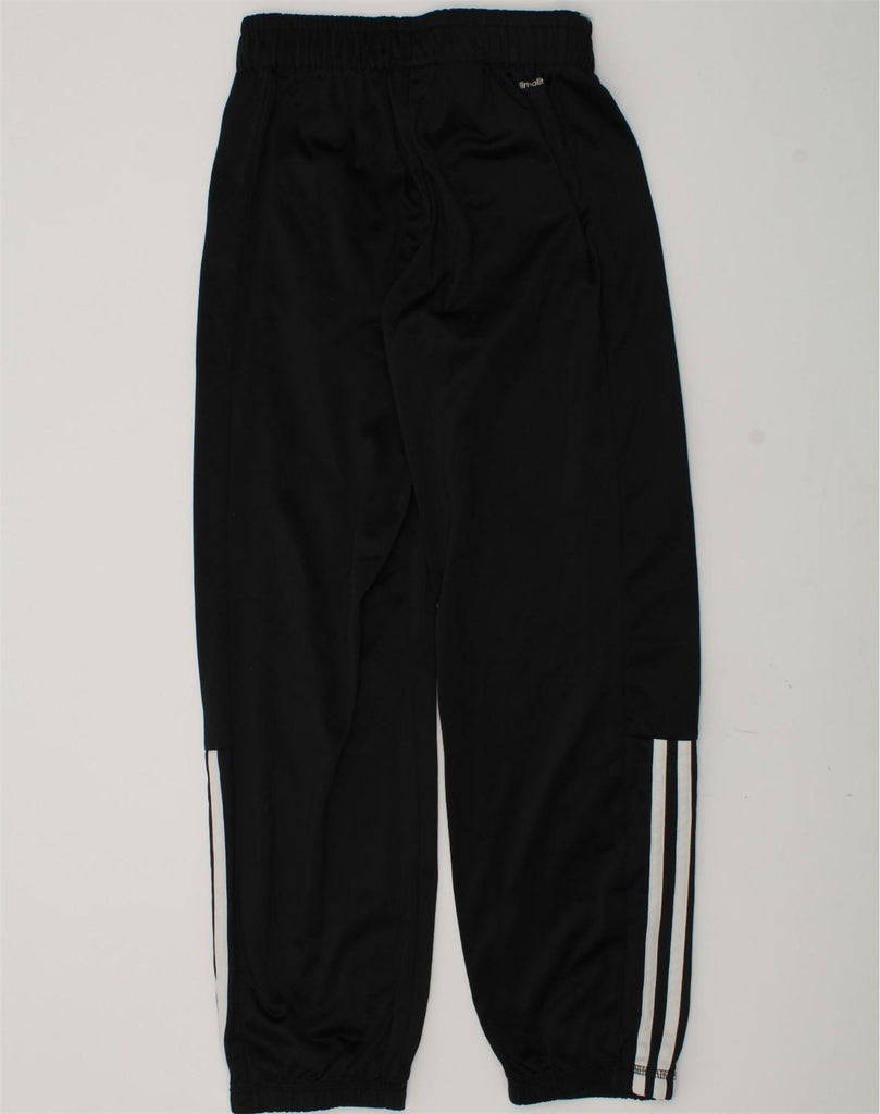 ADIDAS Boys Tracksuit Trousers Joggers 9-10 Years Black Polyester | Vintage Adidas | Thrift | Second-Hand Adidas | Used Clothing | Messina Hembry 