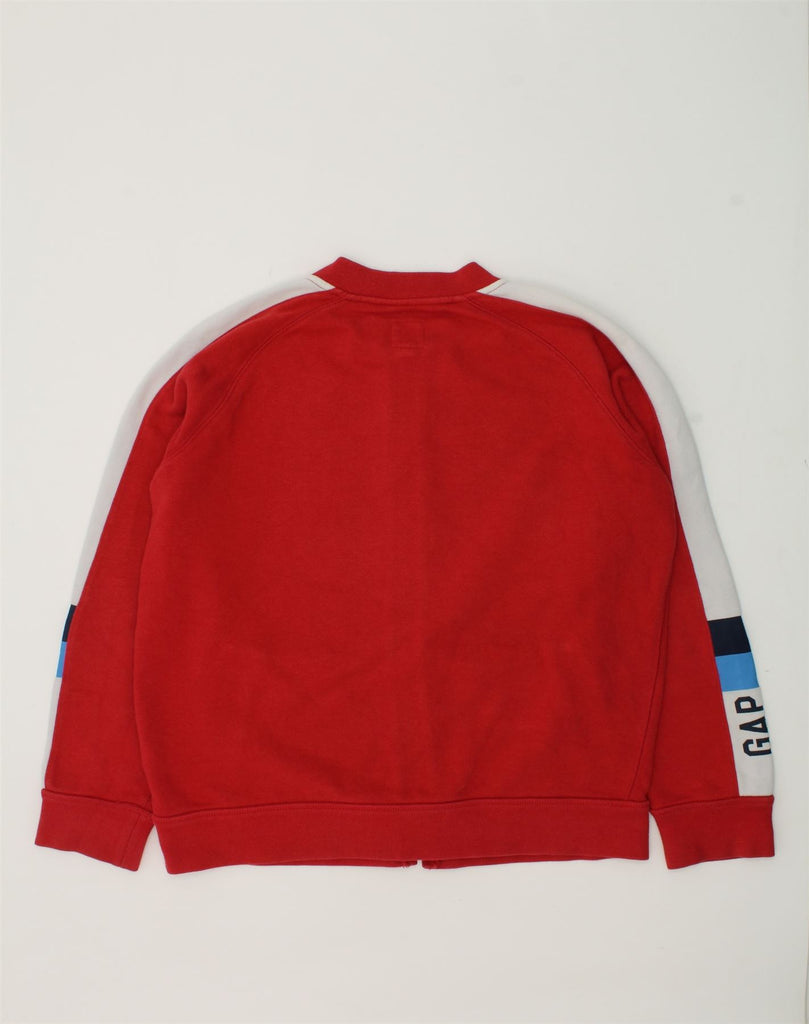 GAP Boys Tracksuit Top Jacket 13-14 Years Large Red Colourblock Cotton | Vintage Gap | Thrift | Second-Hand Gap | Used Clothing | Messina Hembry 