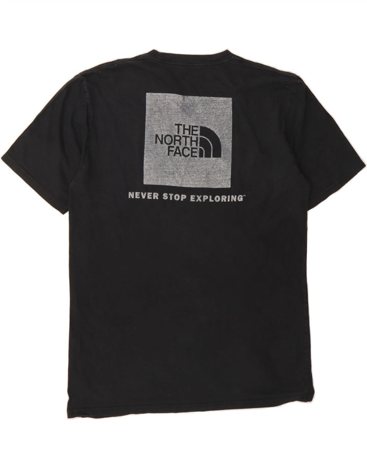 THE NORTH FACE Mens Standard Fit Graphic T-Shirt Top Medium Black Vintage The North Face and Second-Hand The North Face from Messina Hembry 