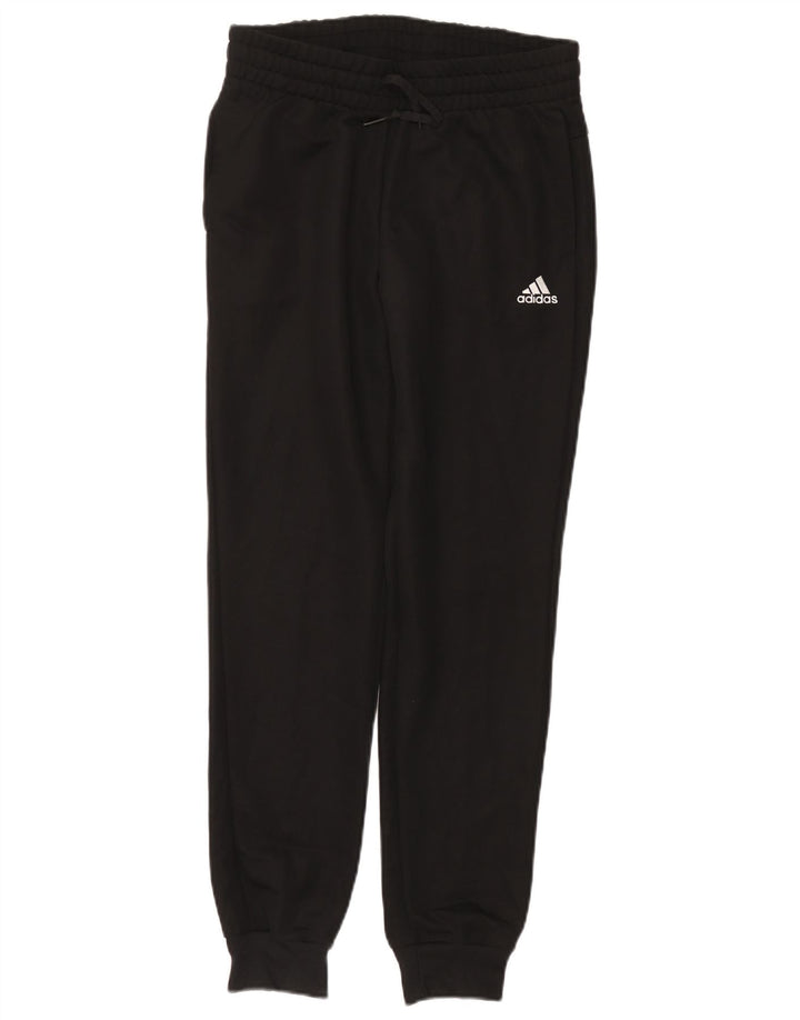 Adidas Womens Tracksuit Trousers Joggers UK 8/10 Small Black