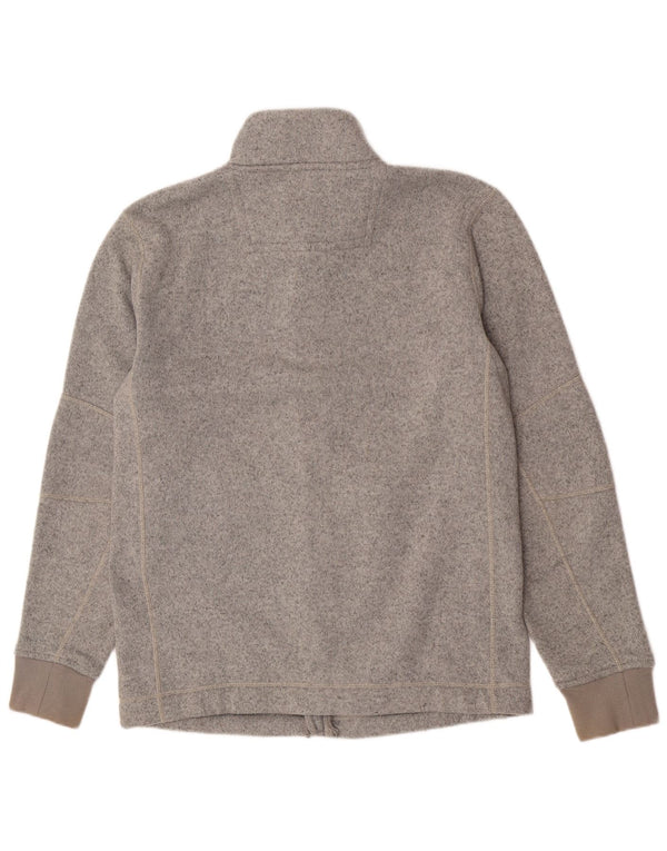 Timberland Mens Regular Fit Tracksuit Top Jacket Medium Grey Flecked