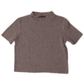 ZARA Womens Crop Top UK 14 Medium Grey Polyester