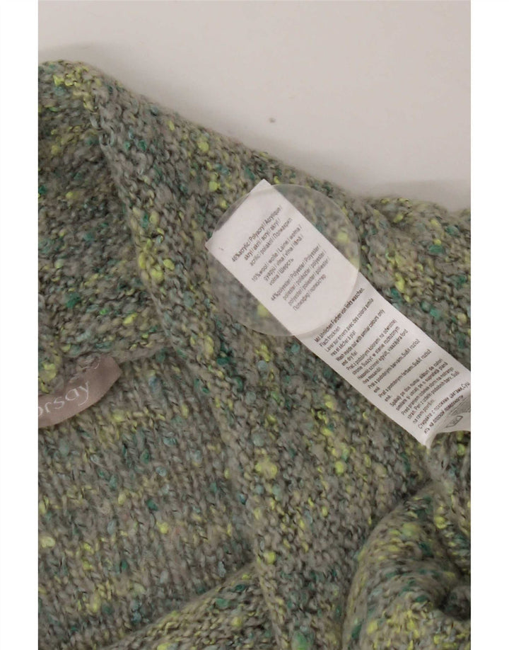 Orsay Womens Roll Neck Jumper Sweater UK 14 Large Multicoloured Flecked