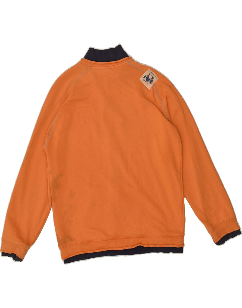 TIMBERLAND Boys Graphic Tracksuit Top Jacket 11-12 Years Orange Cotton | Vintage Timberland | Thrift | Second-Hand Timberland | Used Clothing | Messina Hembry 