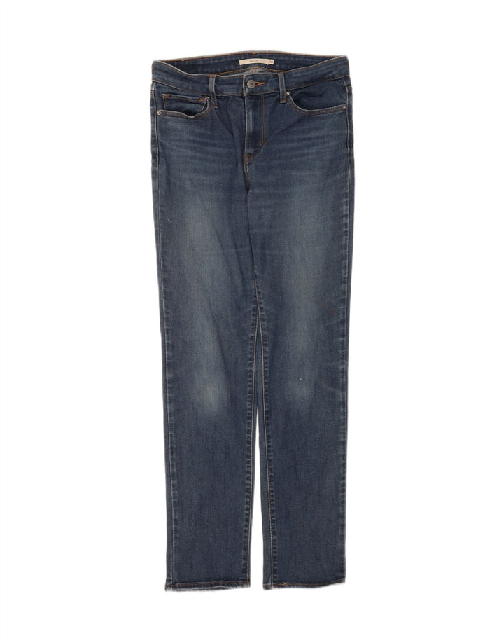Levi's Womens 712 Slim Jeans W28 L32 Blue