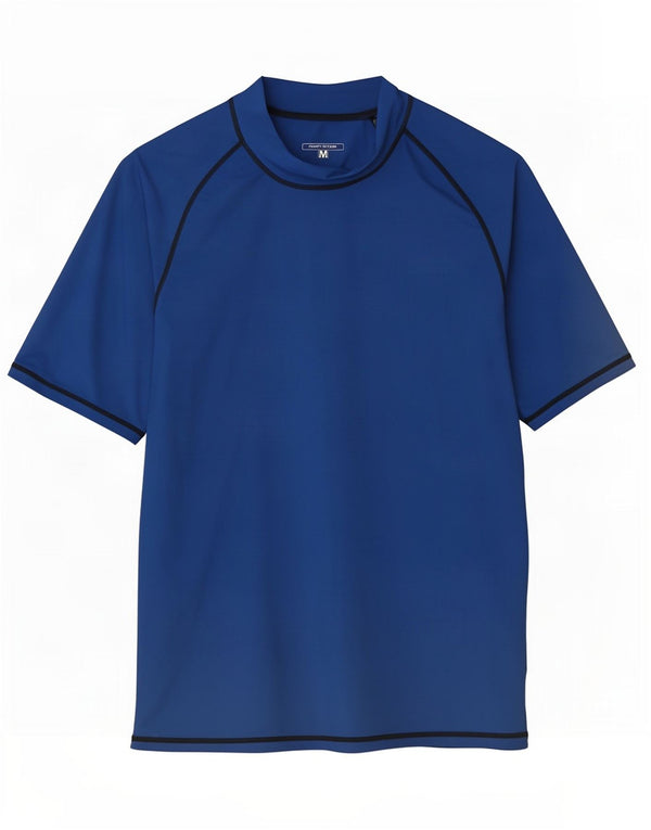 Mountain Warehouse Mens T-Shirt Top XL Blue Polyamide