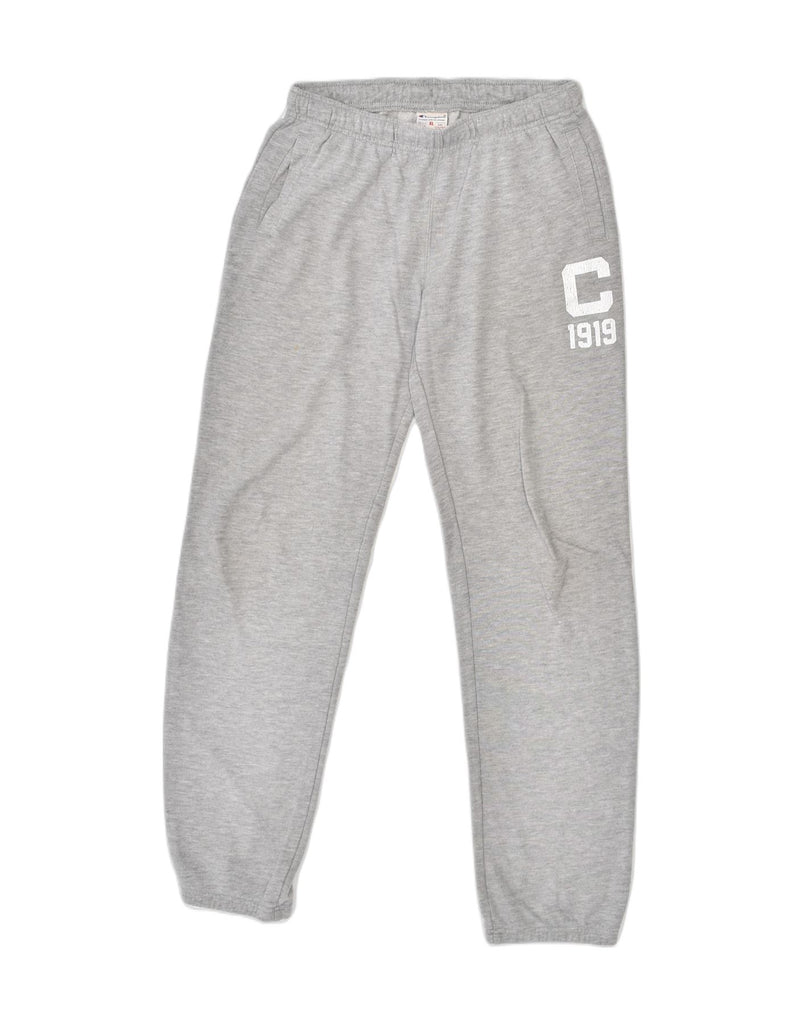 CHAMPION Boys Tracksuit Trousers Joggers 13-14 Years XL Grey Cotton | Vintage | Thrift | Second-Hand | Used Clothing | Messina Hembry 