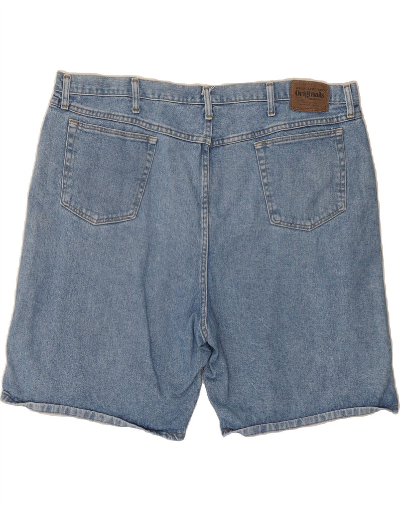 WRANGLER Mens Denim Shorts W46 3XL Blue Cotton Vintage Wrangler and Second-Hand Wrangler from Messina Hembry 