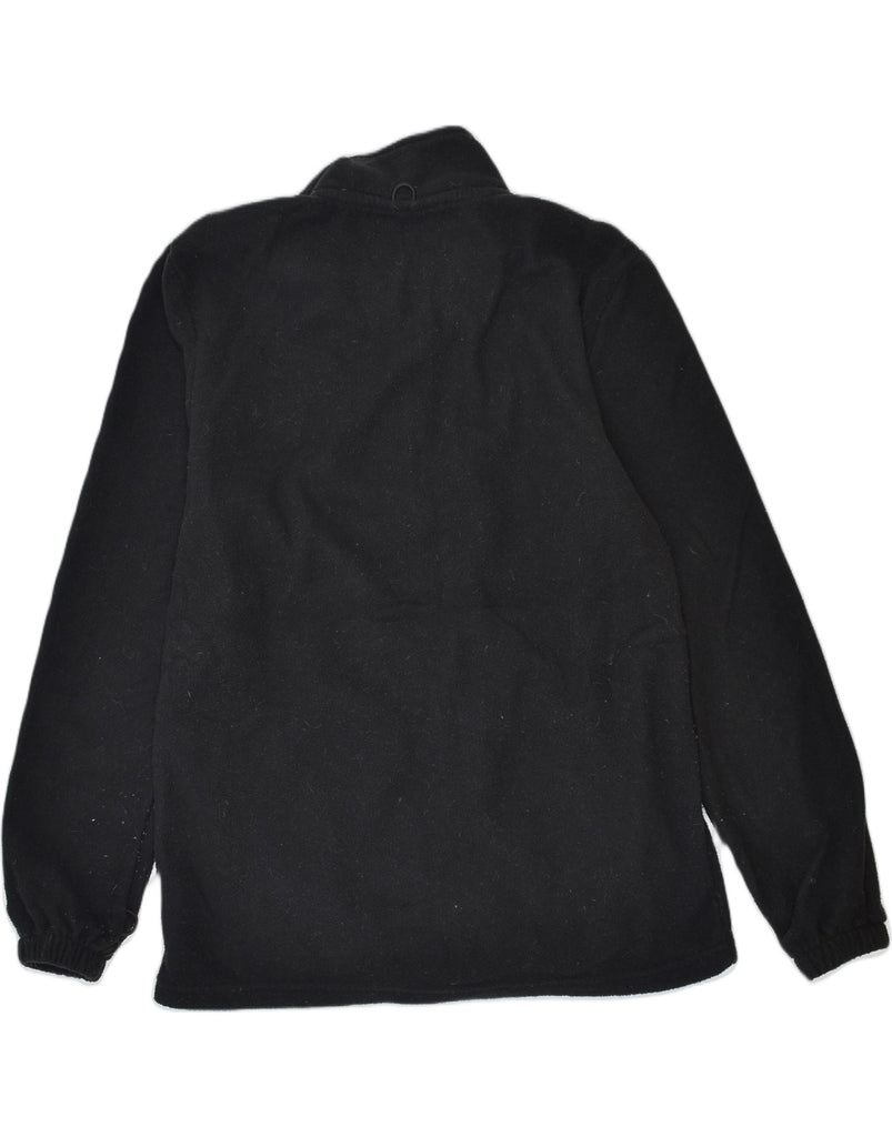 MOUNTAIN WAREHOUSE Boys Fleece Jacket 12-13 Years Black Polyester | Vintage | Thrift | Second-Hand | Used Clothing | Messina Hembry 