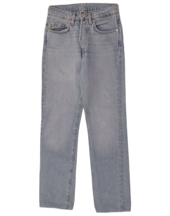 Massimo Dutti Womens Straight Jeans W25 L28 Blue