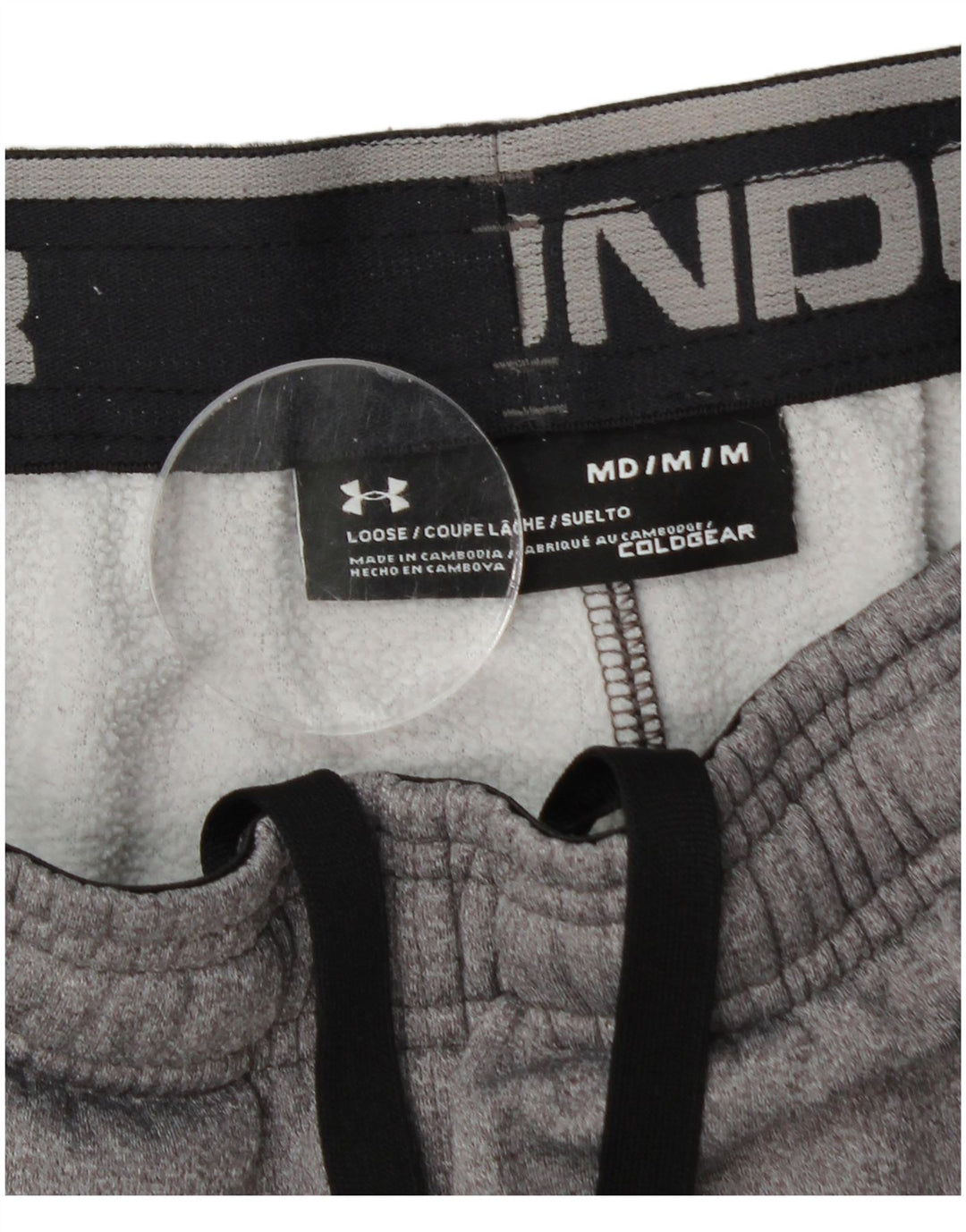 UNDER ARMOUR Mens Cold Gear Tracksuit Trousers Joggers Medium  Grey