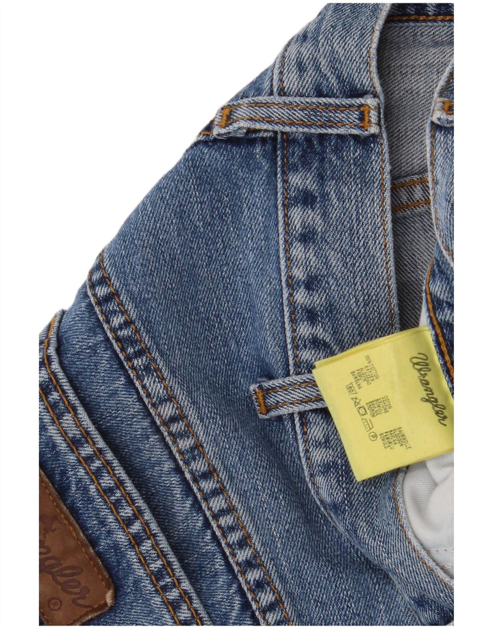 Wrangler Mens Ohio Straight Jeans W34 L34 Blue Cotton