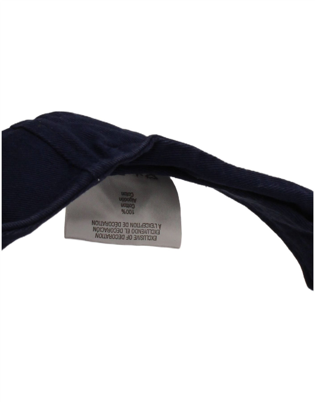 Champion Womens Visor Cap One Size Navy Blue Cotton