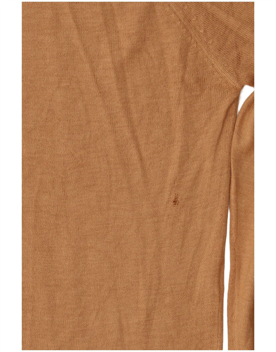 Zara Womens Boat Neck Jumper Sweater UK 14 Medium Beige