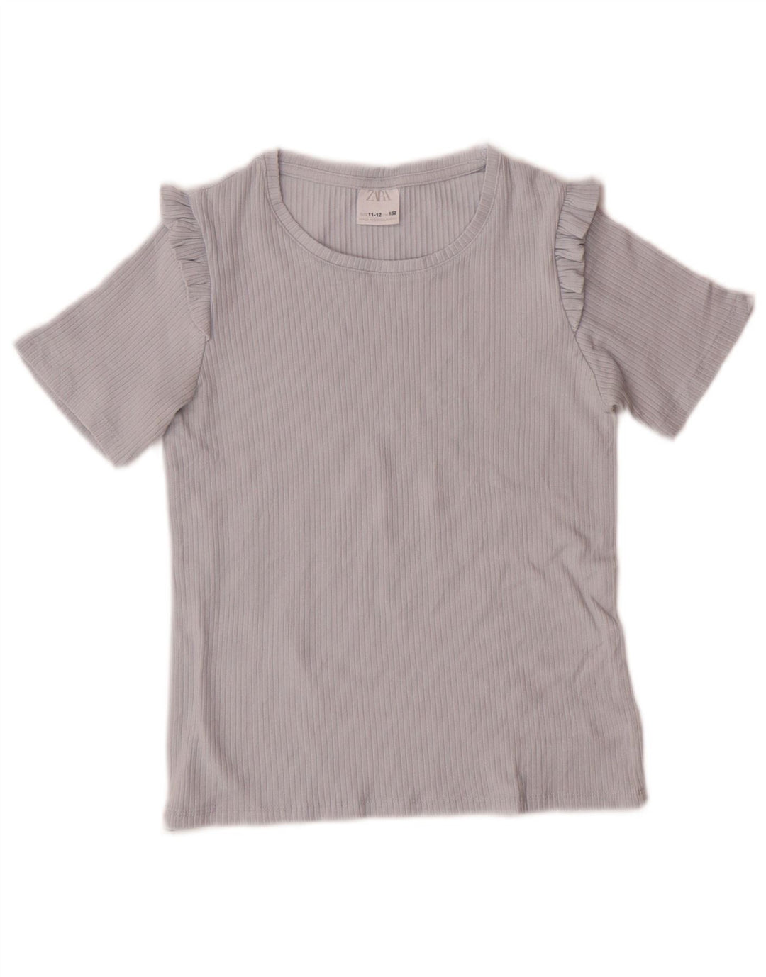 Zara Girls T-Shirt Top 11-12 Years Blue
