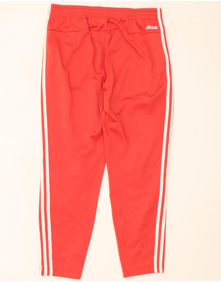 Adidas Womens Tracksuit Trousers UK 16/18 Large Orange