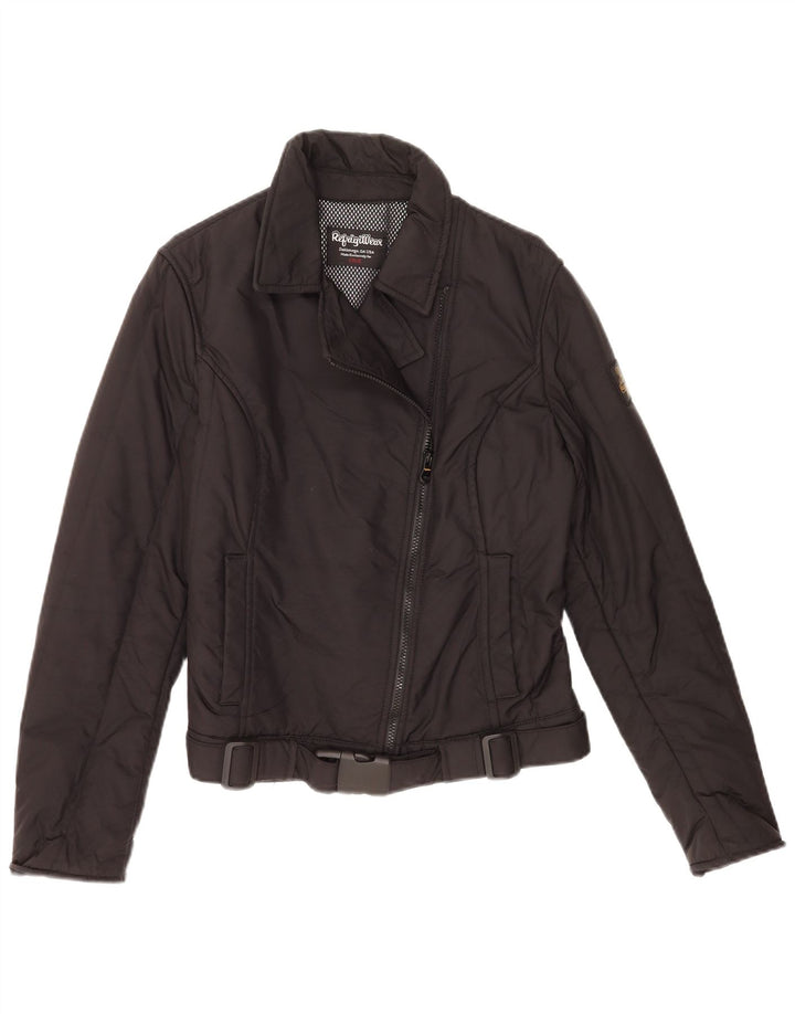 Refrigiwear Womens Cruz Windbreaker Jacket UK 14 Large Black Polyamide