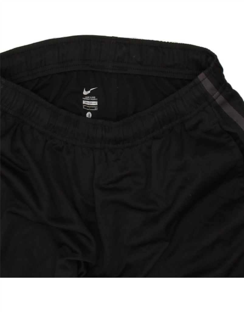 NIKE Mens Sport Shorts Small Black Polyester | Vintage Nike | Thrift | Second-Hand Nike | Used Clothing | Messina Hembry 