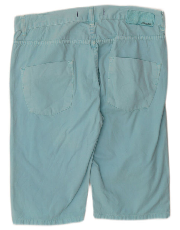 RRD Mens Casual Shorts W32 Medium Blue Cotton