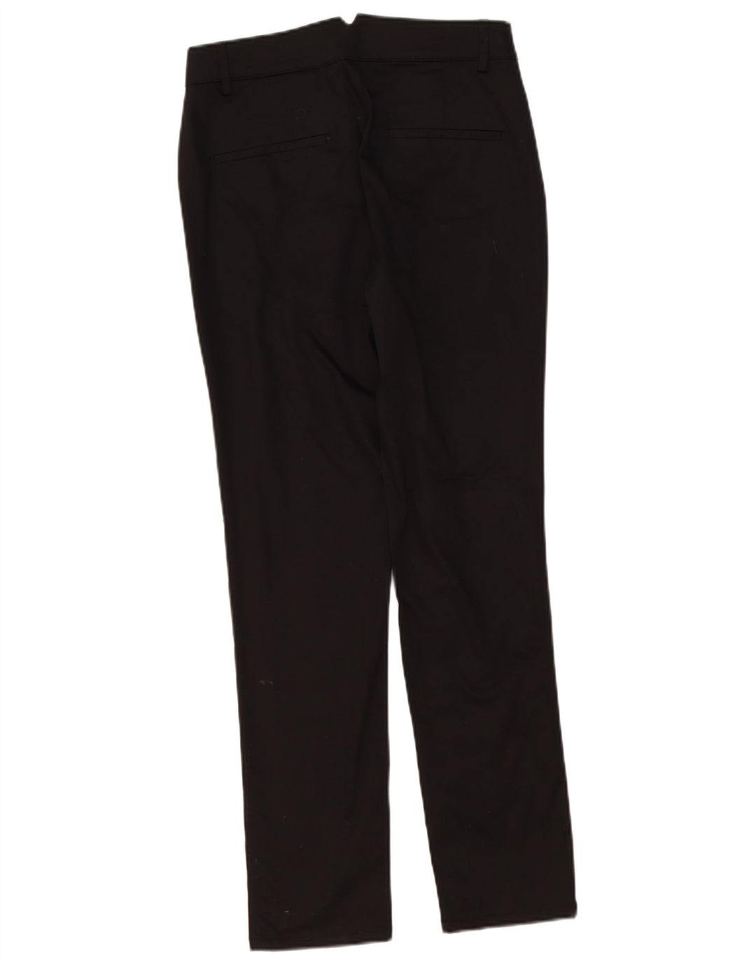 Massimo Dutti Womens Slim Chino Trousers EU 38 Small W28 L29 Black