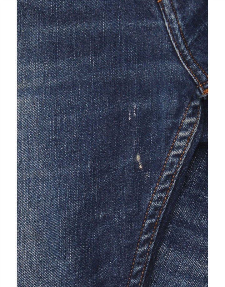 Tommy Hilfiger Mens Straight Jeans W34 L32 Blue Cotton