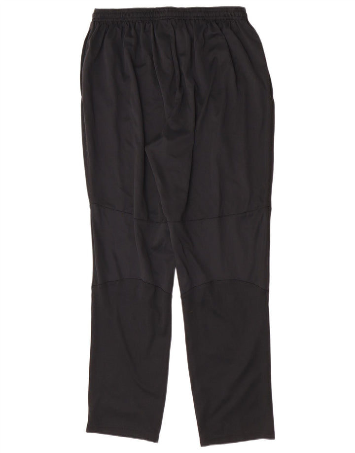 Nike Boys Dri Fit Tracksuit Trousers 13-14 Years XL Black Polyester