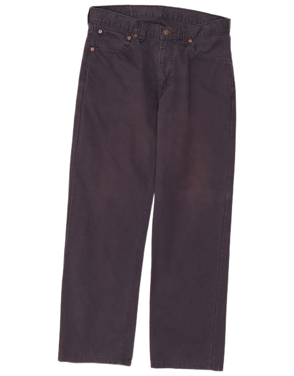 Levi's Mens 751 Straight Jeans W33 L29 Navy Blue Cotton