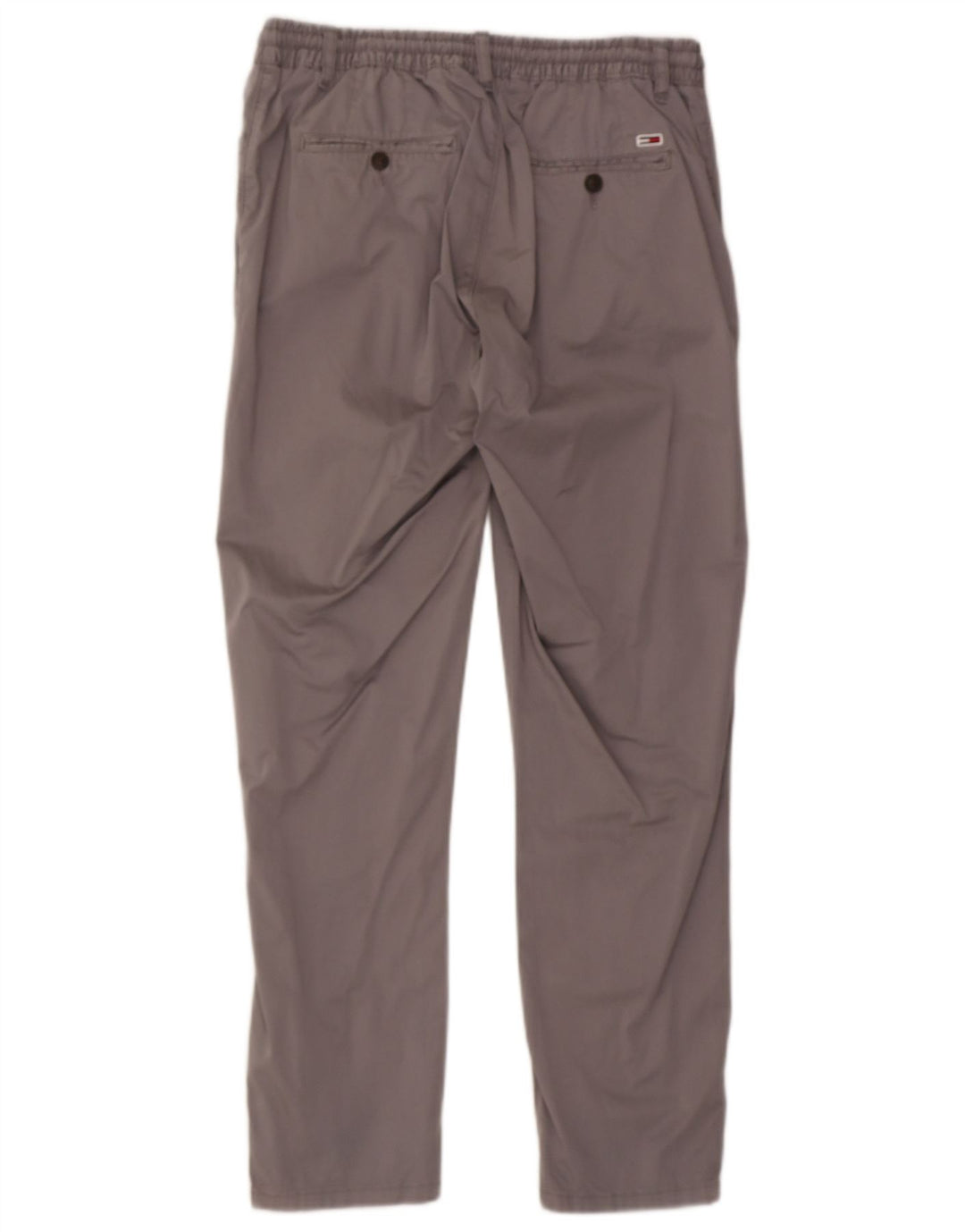 TOMMY HILFIGER Mens Slim Casual Trousers W34 L28 Grey