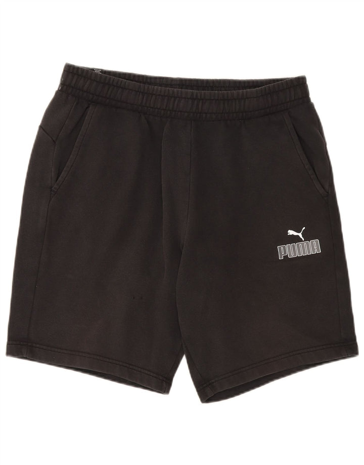 Puma Mens Sport Shorts Large Black Cotton