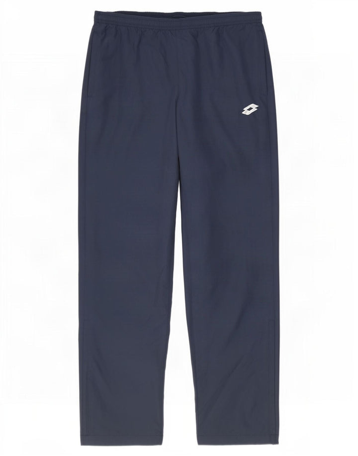 Lotto Mens Tracksuit Trousers Large Navy Blue