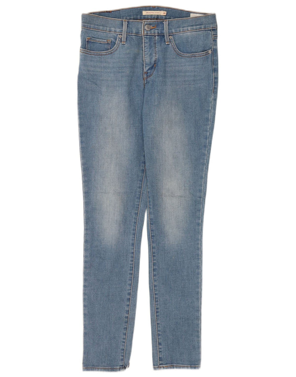 Levi's Womens Skinny Jeans W28 L30 Blue Cotton