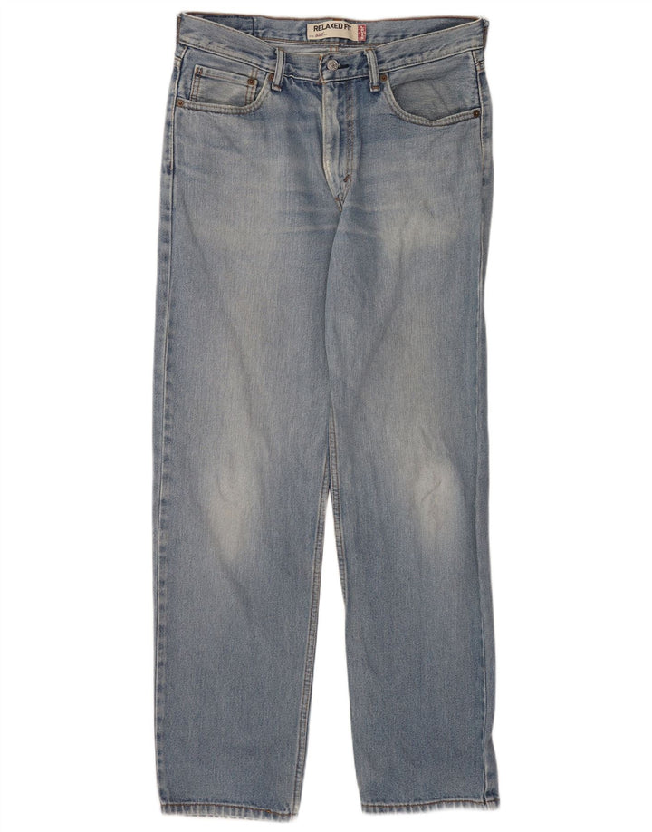 Levi's Mens 550 Relaxed Fit Straight Jeans W34 L34 Blue