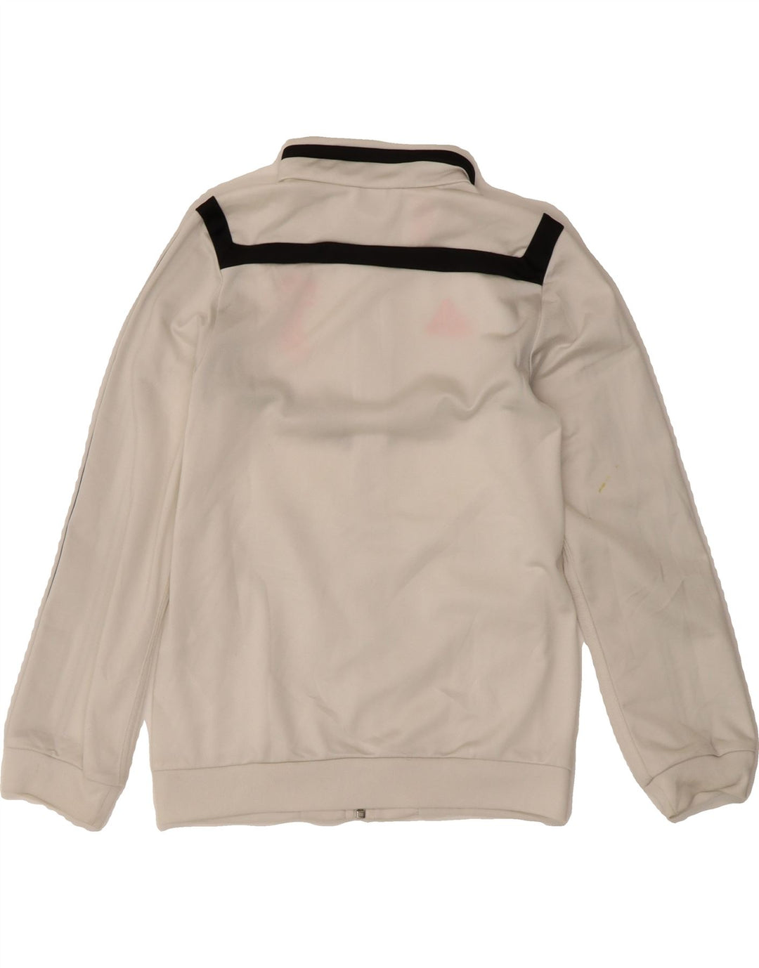 ADIDAS Boys Juventus Graphic Tracksuit Top Jacket 7-8 Years Off White Vintage Adidas and Second-Hand Adidas from Messina Hembry 