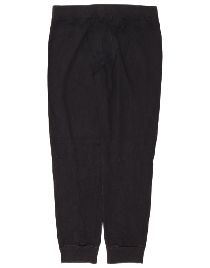 CHAMPION Womens Tracksuit Trousers Joggers UK 16 Large  Black Cotton