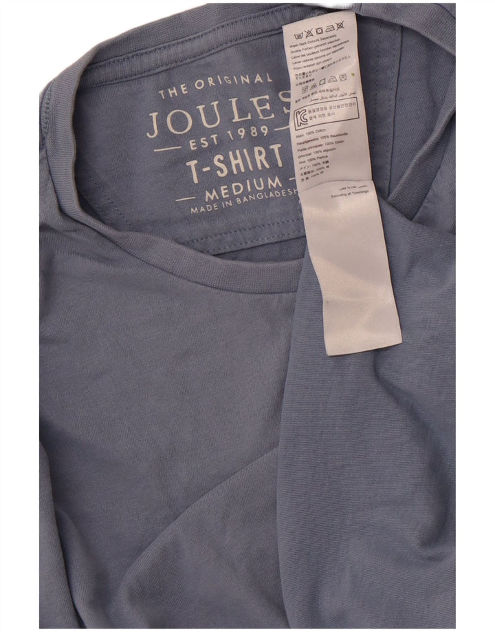 JOULES Mens T-Shirt Top Medium Blue Cotton