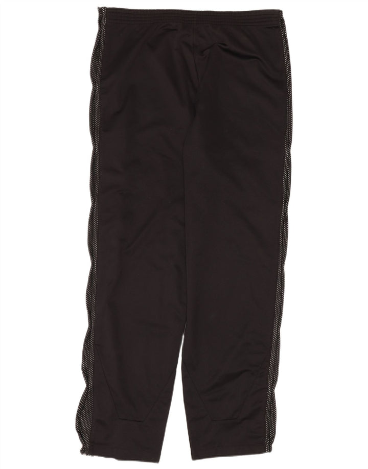 CHAMPION Mens Graphic Tracksuit Trousers XL  Black Polyester