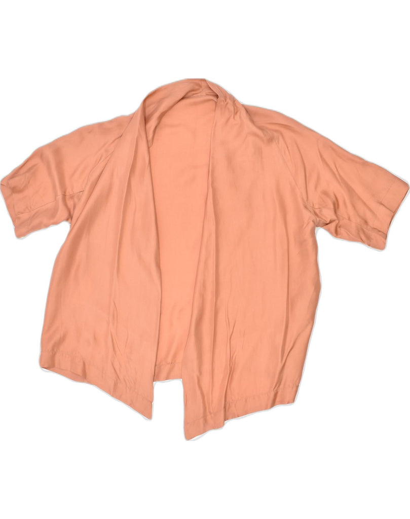 VINTAGE Womens Cardigan Top UK 16 Large Orange | Vintage | Thrift | Second-Hand | Used Clothing | Messina Hembry 
