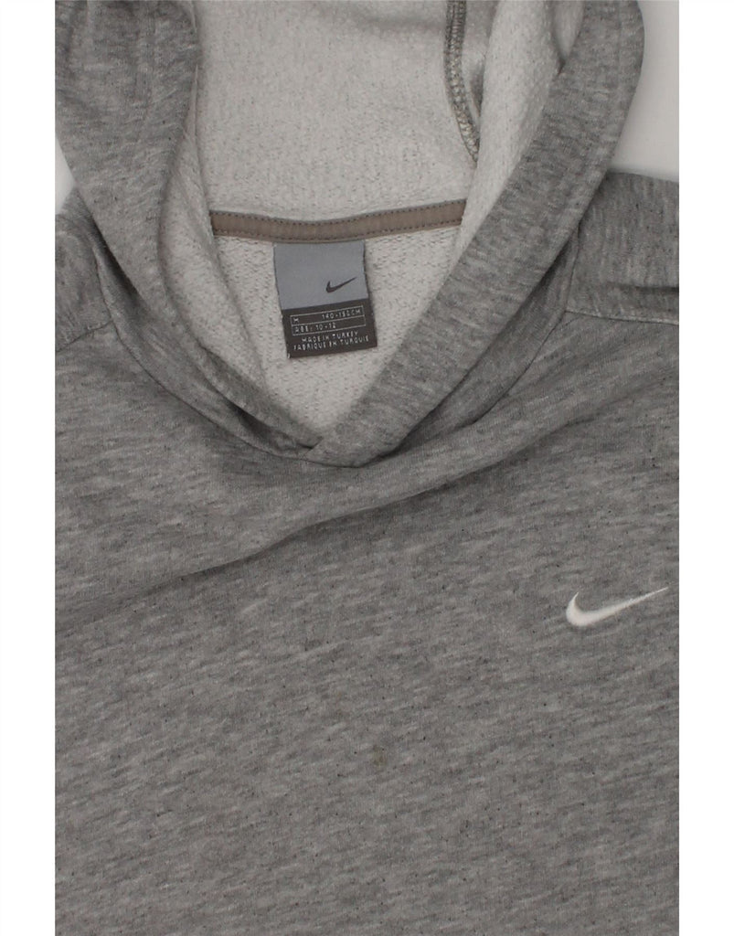 NIKE Boys Hoodie Jumper 10-11 Years Grey | Vintage Nike | Thrift | Second-Hand Nike | Used Clothing | Messina Hembry 