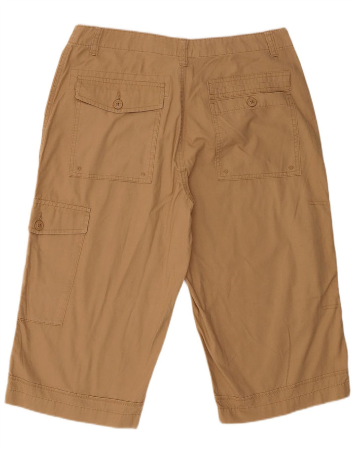 Marks & Spencer Mens Blue Harbour Cargo Bermuda Shorts W34 Large Beige