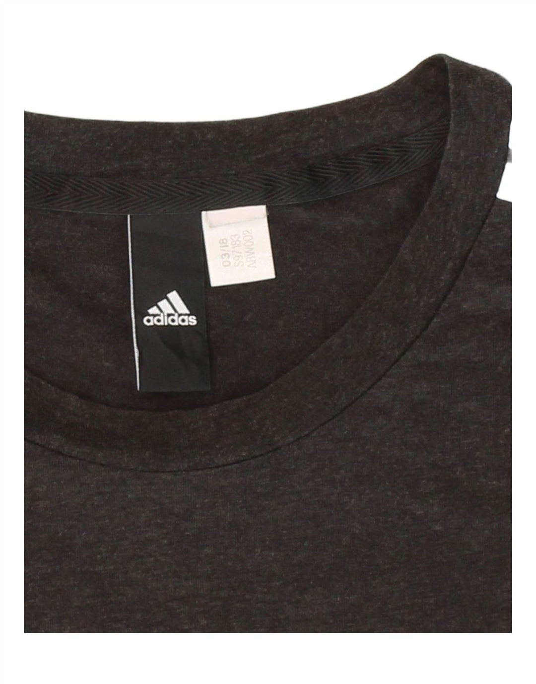 ADIDAS Mens T-Shirt Top Small Black Vintage Adidas and Second-Hand Adidas from Messina Hembry 