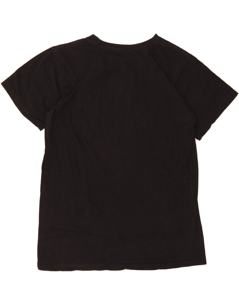 MAJESTIC Mens Milwaukee Brewers Graphic T-Shirt Top Medium Black Cotton Vintage Majestic and Second-Hand Majestic from Messina Hembry 