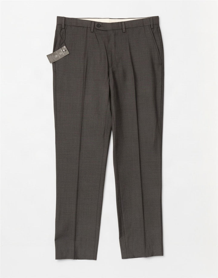Marks & Spencer Mens Tailored Fit Straight Suit Trousers W36 L33 Grey