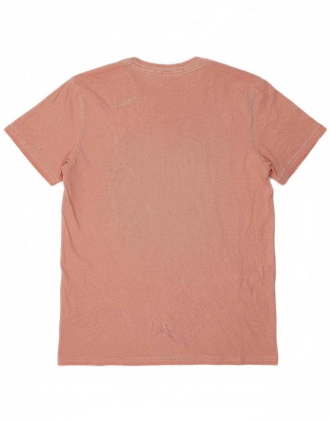 WRANGLER Mens Graphic T-Shirt Top Small Pink Cotton