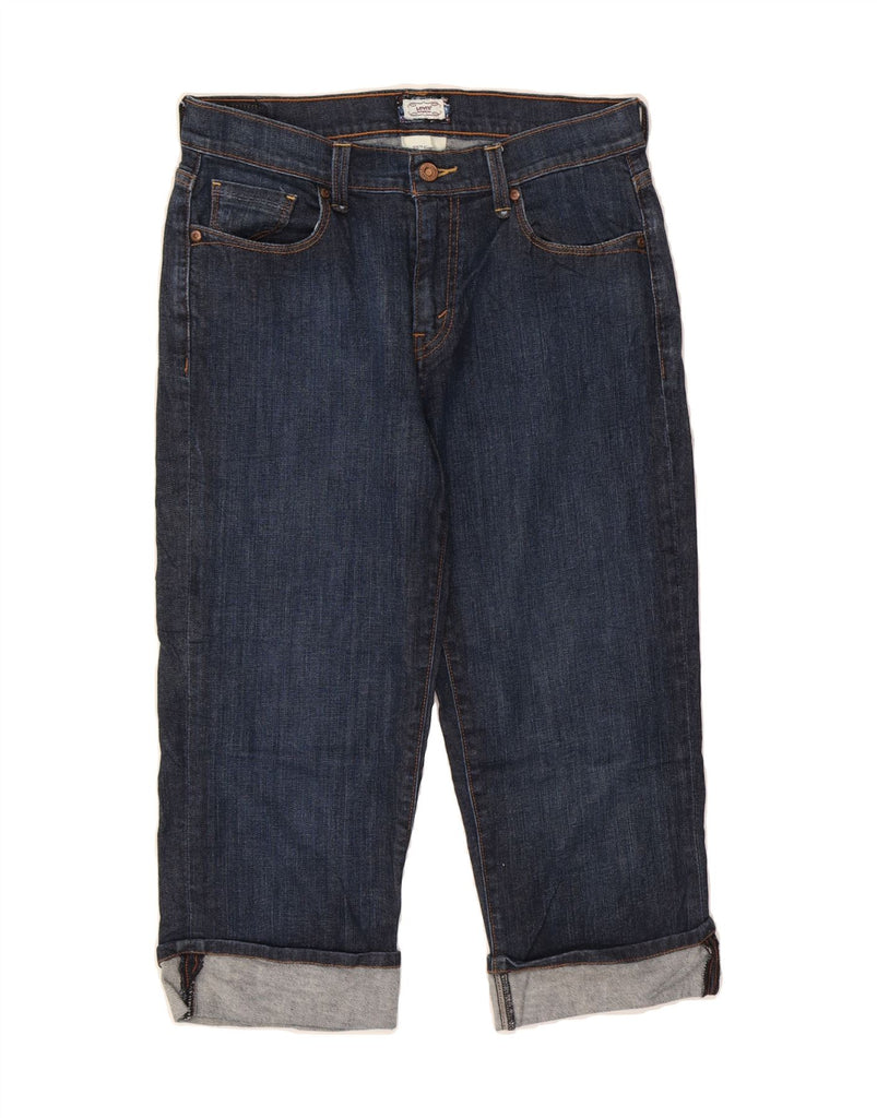 LEVI'S Womens 515 Capri Jeans US 6 Medium W30 L20 Blue Cotton Vintage Levi's and Second-Hand Levi's from Messina Hembry 