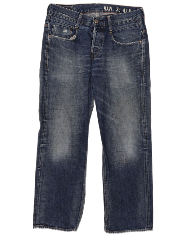 G-STAR Mens Straight Jeans W32 L28 Blue