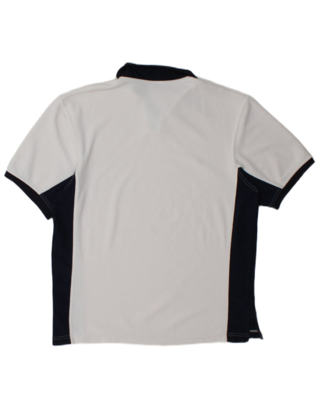 Reebok Mens Polo Shirt XS White Colourblock