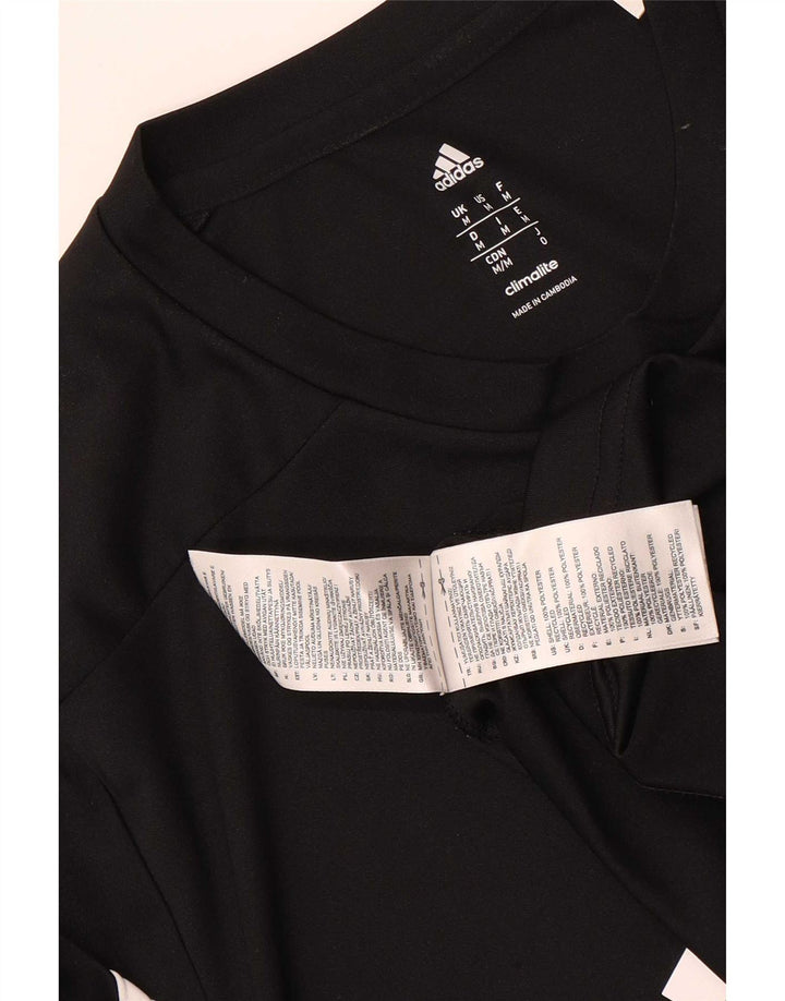 Adidas Mens Climalite Graphic T-Shirt Top Medium Black