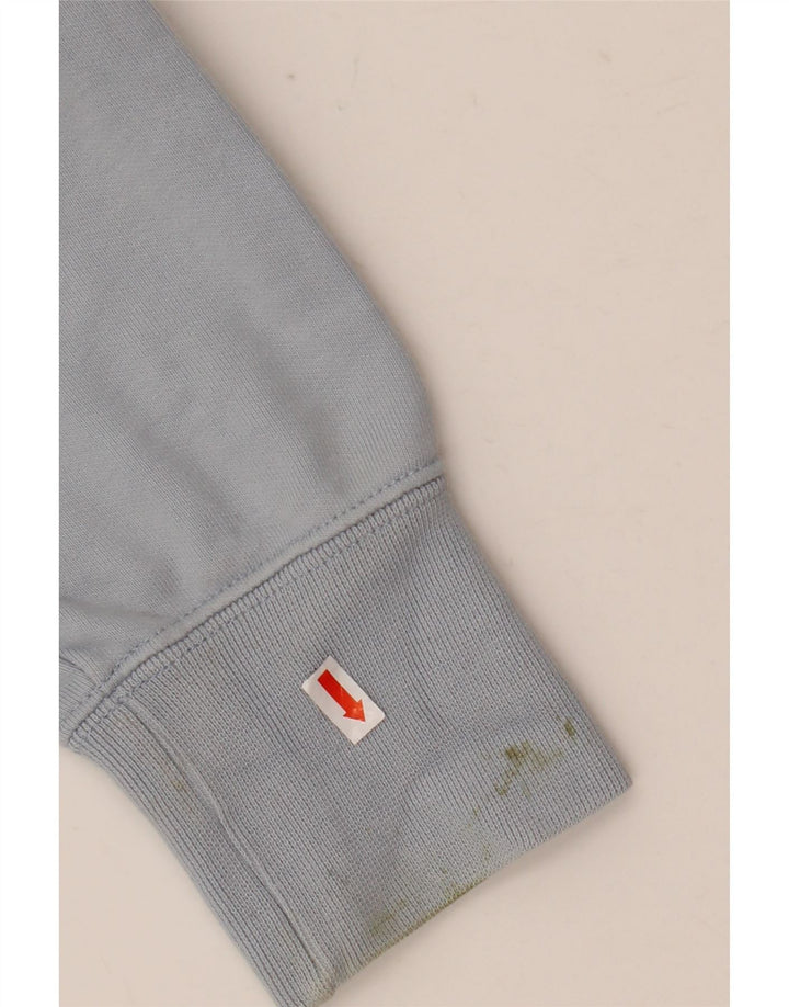 Champion Mens Graphic Sweatshirt Jumper Medium Blue Cotton