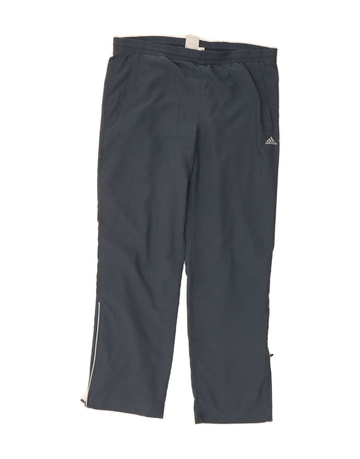 ADIDAS Mens Tracksuit Trousers Medium  Navy Blue Polyester Vintage Adidas and Second-Hand Adidas from Messina Hembry 